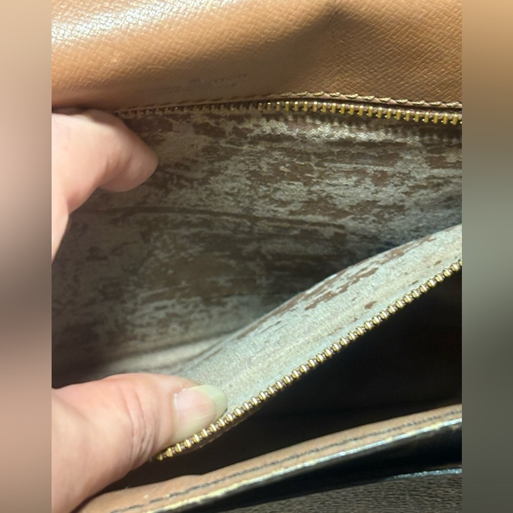 Auth LOUIS VUITTON Monogram Monceau 26 hand Bag Read - Picture 6 of 16